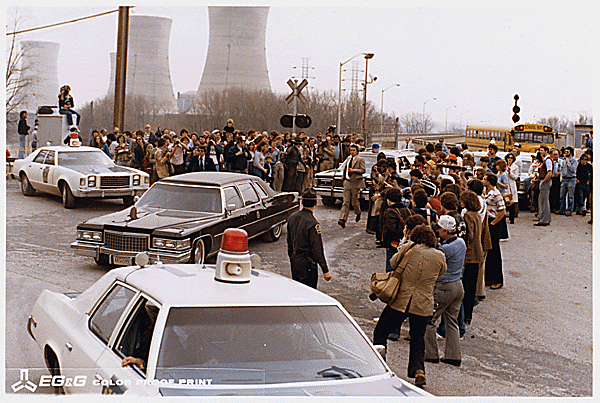 President Carter Leaving Three Mile Island