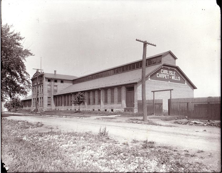 Exterior of the Carlisle Carpet Mill